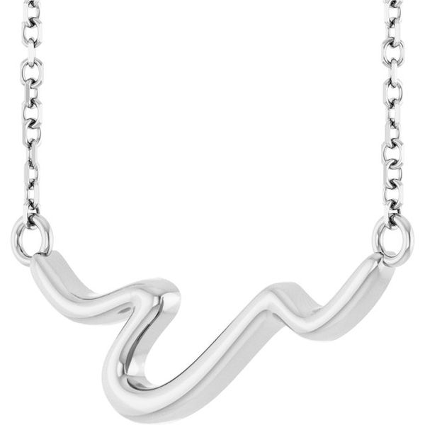 Freeform Bar Necklace Center Image 2 Priddy Jewelers Elizabethtown, KY