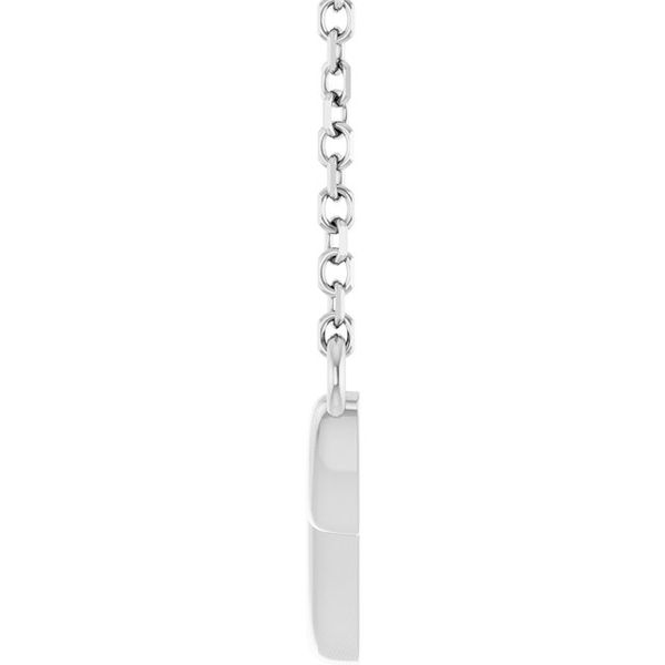 Freeform Bar Necklace Center Image 3 Priddy Jewelers Elizabethtown, KY