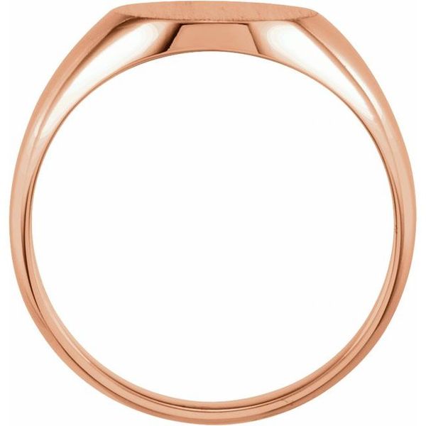 Oval Signet Ring Image 2 Stuart Benjamin & Co. Jewelry Designs San Diego, CA