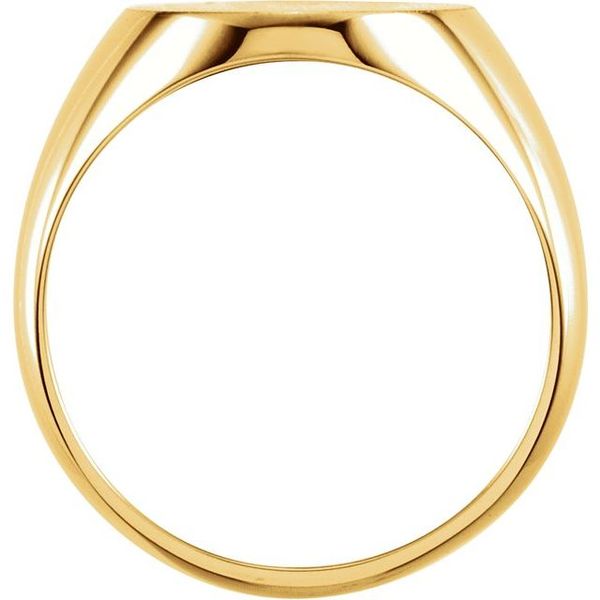 Oval Signet Ring Image 4 Waddington Jewelers Bowling Green, OH
