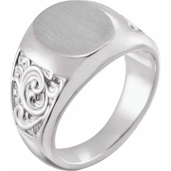 Scott Kay outlets Sterling scroll ring 7