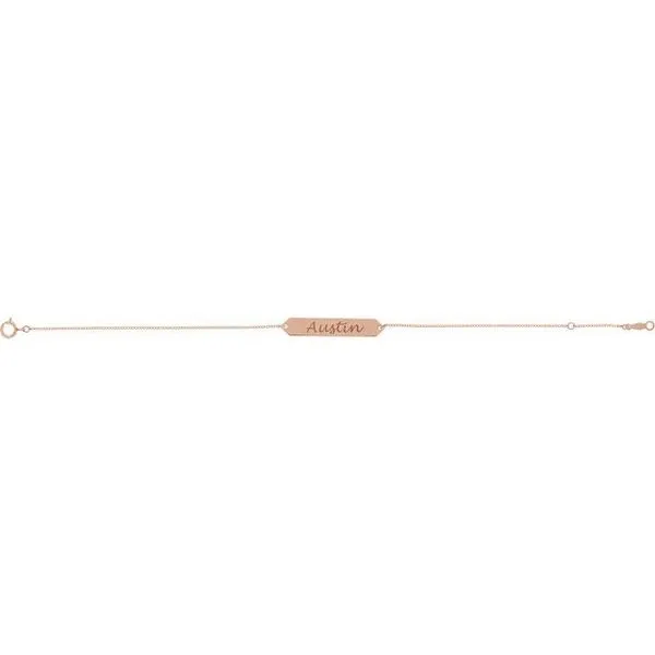 Engravable Geometric Bracelet