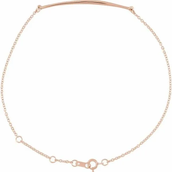 Curved Bar Bracelet