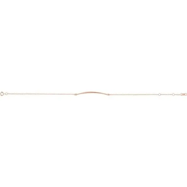 Curved Bar Bracelet