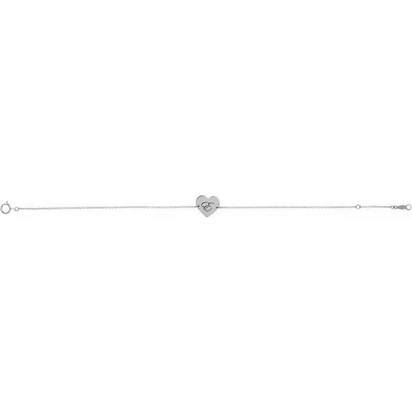 Engravable Heart Bracelet