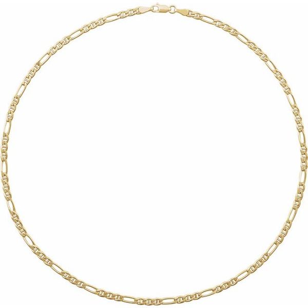 3.95 mm Hollow Anchor Chain Image 2 K. Martin Jeweler Dodge City, KS