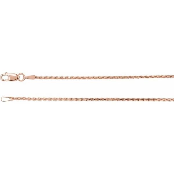 1.5 mm Wheat Diamond-Cut Chain Morris Jewelry Bowling Green, KY