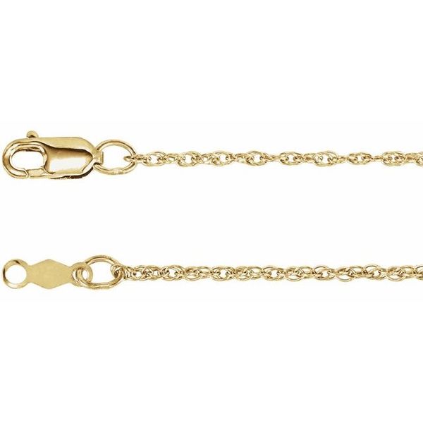 1.25 mm Rope Chain  Milan's Jewelry Inc Sarasota, FL
