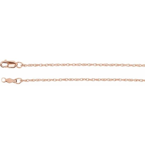 1.25 mm Rope Chain  Montoya Jewelry Designs Windsor, CA
