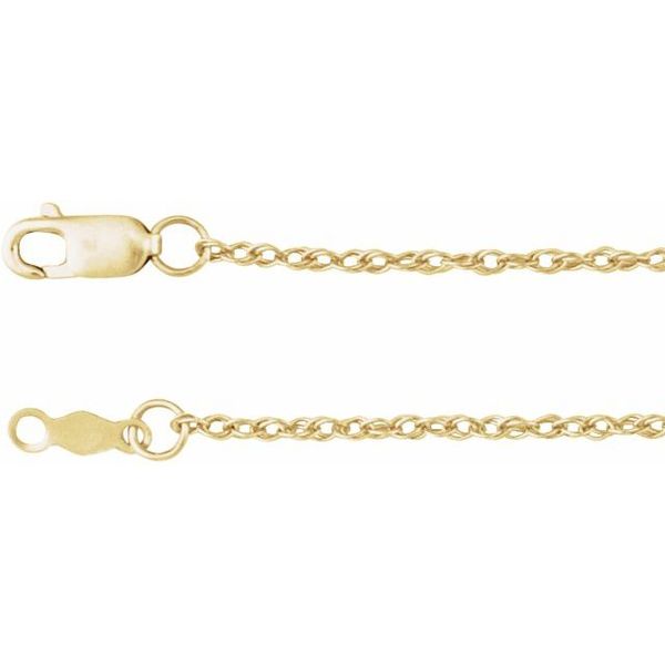 Beckmann Chain Stuller 1.25 mm Rope Chain CH471:115:P 10KY - Chains | Beckman Jewelers ...