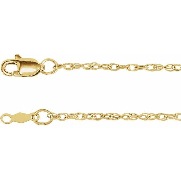 1.5 mm Rope Chain  Erica DelGardo Jewelry Designs Houston, TX