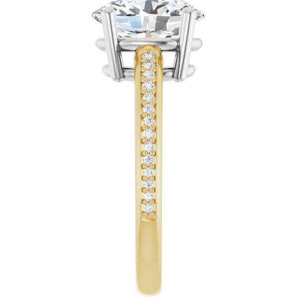 Solitaire Engagement Ring Image 4 Von's Jewelry, Inc. Lima, OH
