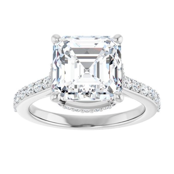 Hidden Halo-Style Engagement Ring Image 3 Greenfield Jewelers Pittsburgh, PA