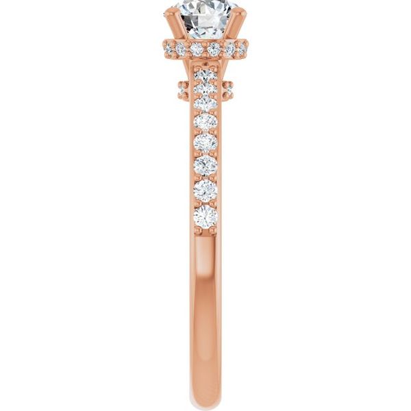 Hidden Halo-Style Engagement Ring Image 4 Greenfield Jewelers Pittsburgh, PA