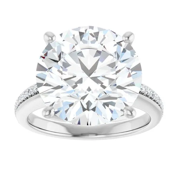 Solitaire Engagement Ring Image 3 Natale Jewelers Sewell, NJ