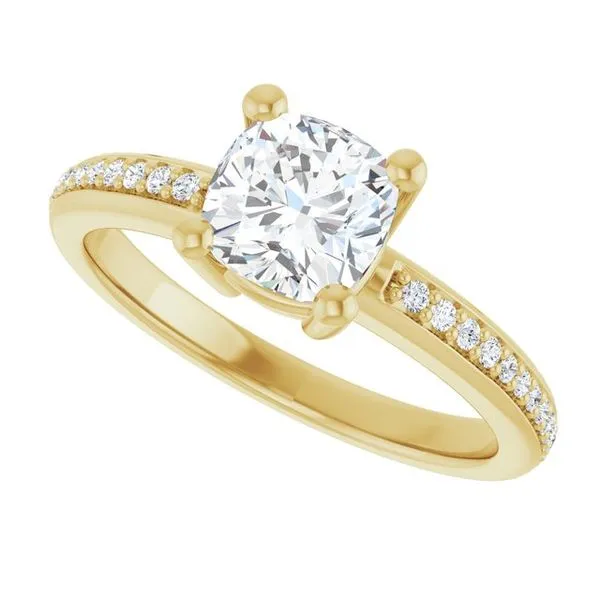 Solitaire Engagement Ring Image 5 Austin's Fine Diamonds & Jewelry Lyndhurst, NJ