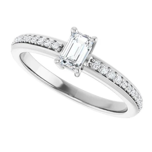 Solitaire Engagement Ring Image 5 Austin's Fine Diamonds & Jewelry Lyndhurst, NJ