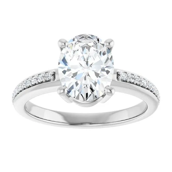 Solitaire Engagement Ring Image 3 The Diamond Ring Co San Jose, CA