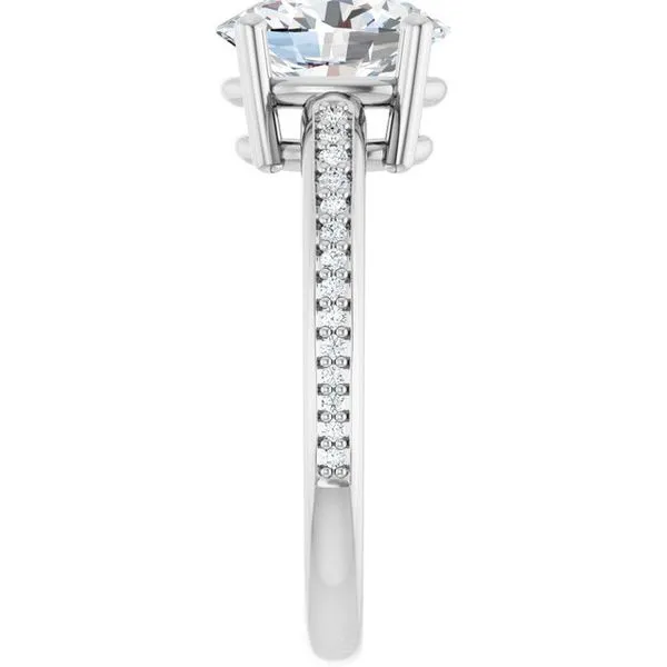 Solitaire Engagement Ring Image 4 The Diamond Ring Co San Jose, CA
