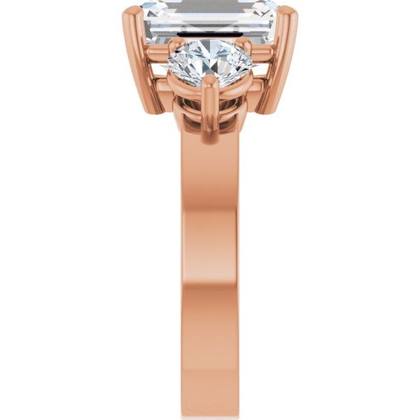 Three-Stone Engagement Ring Image 4 Natale Jewelers Sewell, NJ