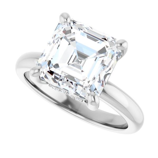 Hidden Halo-Style Engagement Ring Image 5 JF Jones Jewelers Webster, NY