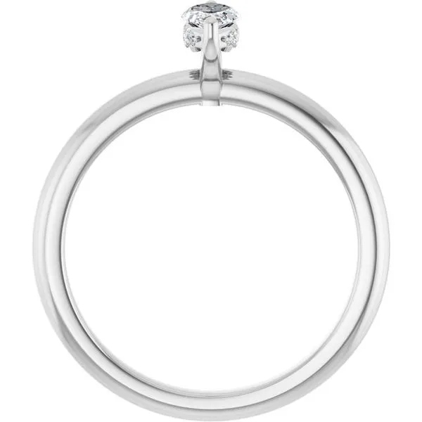 Hidden Halo-Style Engagement Ring Image 2 The Jewelry Source El Segundo, CA