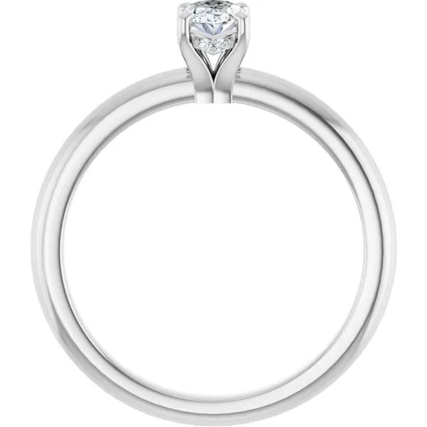 Hidden Halo-Style Engagement Ring Image 2 Berilian Jewelers Folsom, CA