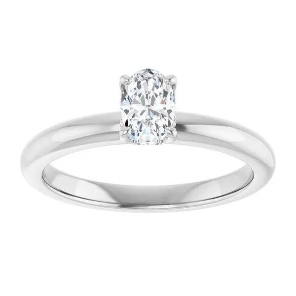 Hidden Halo-Style Engagement Ring Image 3 Berilian Jewelers Folsom, CA