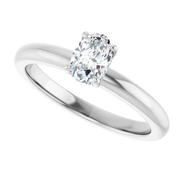 Hidden Halo-Style Engagement Ring Image 5 Berilian Jewelers Folsom, CA