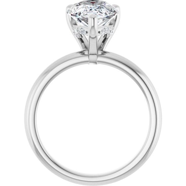 Hidden Halo-Style Engagement Ring Image 2 The Jewelry Source El Segundo, CA