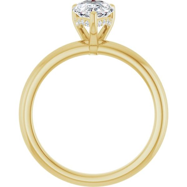 Hidden Halo-Style Engagement Ring Image 2 Arezzo Jewelers Elmwood Park, IL