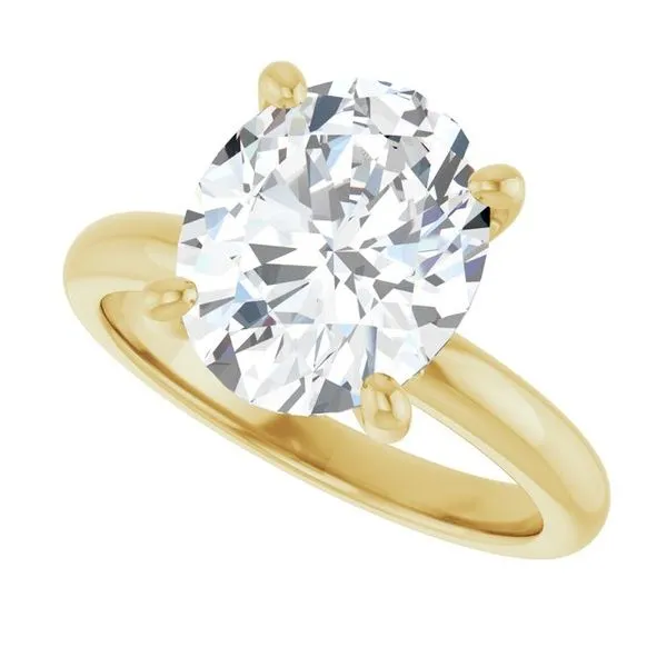 Hidden Halo-Style Engagement Ring Image 5 JF Jones Jewelers Webster, NY