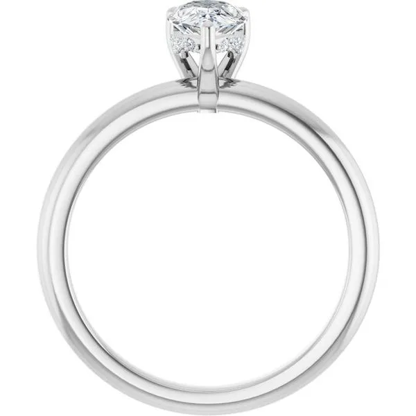 Hidden Halo-Style Engagement Ring Image 2 Berilian Jewelers Folsom, CA