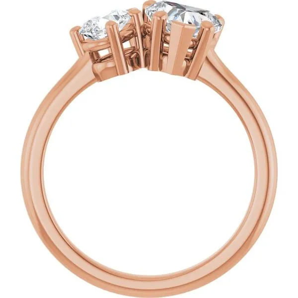 Two-Stone Engagement Ring Image 2 Austin's Fine Diamonds & Jewelry Lyndhurst, NJ