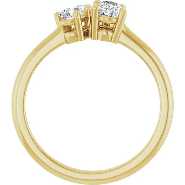 Two-Stone Engagement Ring Image 2 Jewel Smiths Oklahoma City, OK