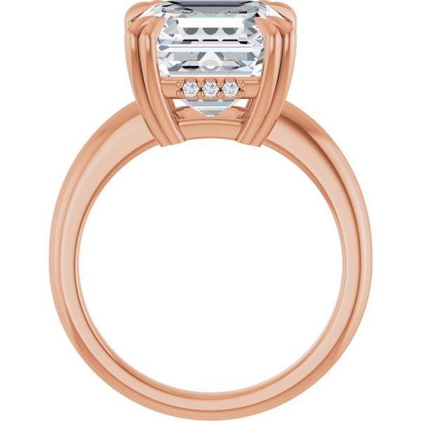 Double Claw-Prong Engagement Ring Image 2 Blue Water Jewelers Saint Augustine, FL