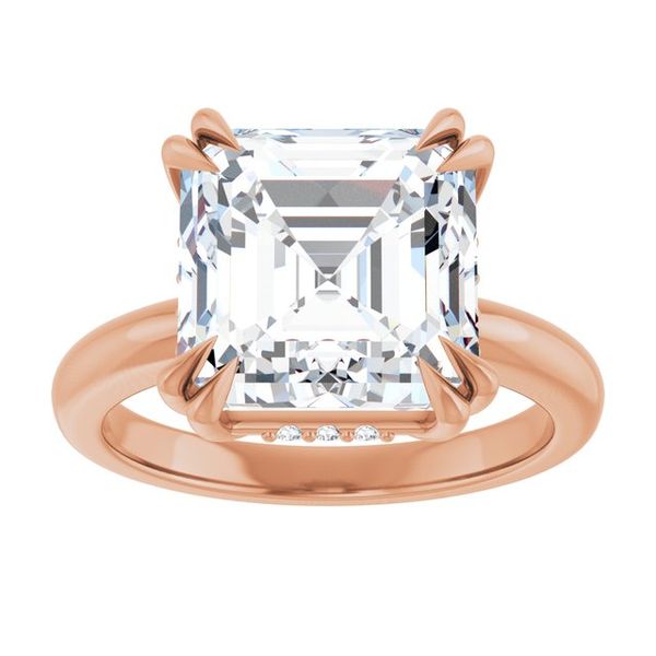 Double Claw-Prong Engagement Ring Image 3 Blue Water Jewelers Saint Augustine, FL