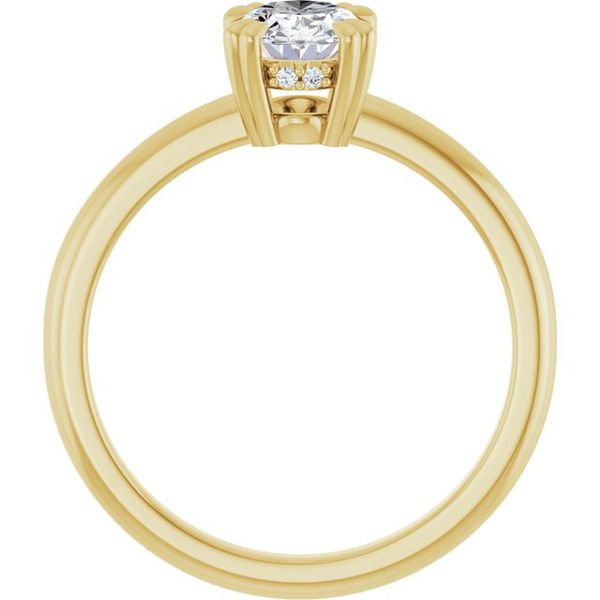 Double Claw-Prong Engagement Ring Image 2 Leitzel's Jewelry Myerstown, PA