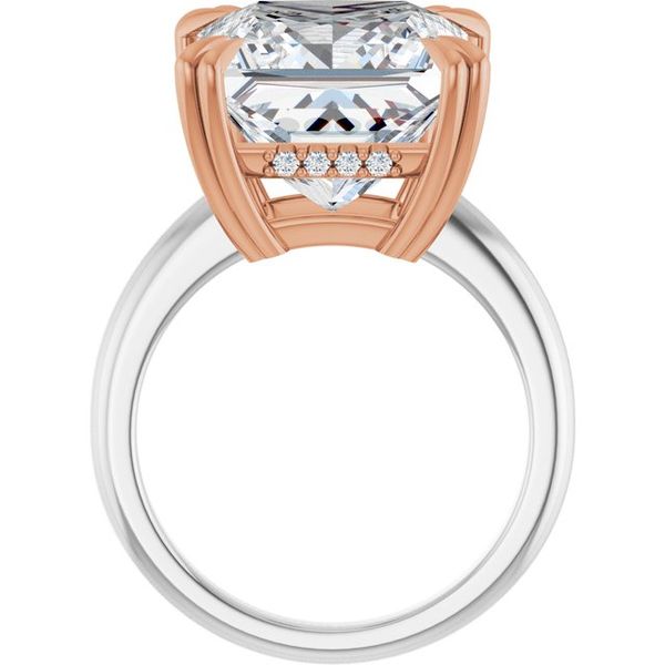 Double Claw-Prong Engagement Ring Image 2 Leitzel's Jewelry Myerstown, PA