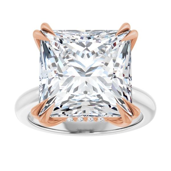 Double Claw-Prong Engagement Ring Image 3 Leitzel's Jewelry Myerstown, PA