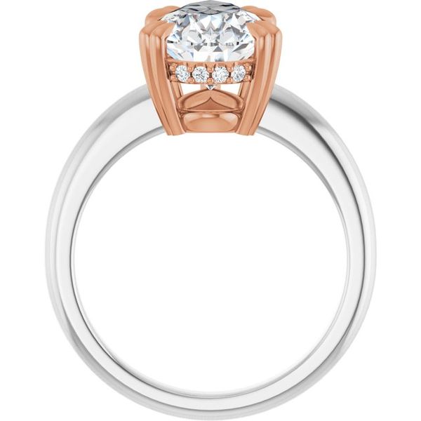 Double Claw-Prong Engagement Ring Image 2 Blue Water Jewelers Saint Augustine, FL
