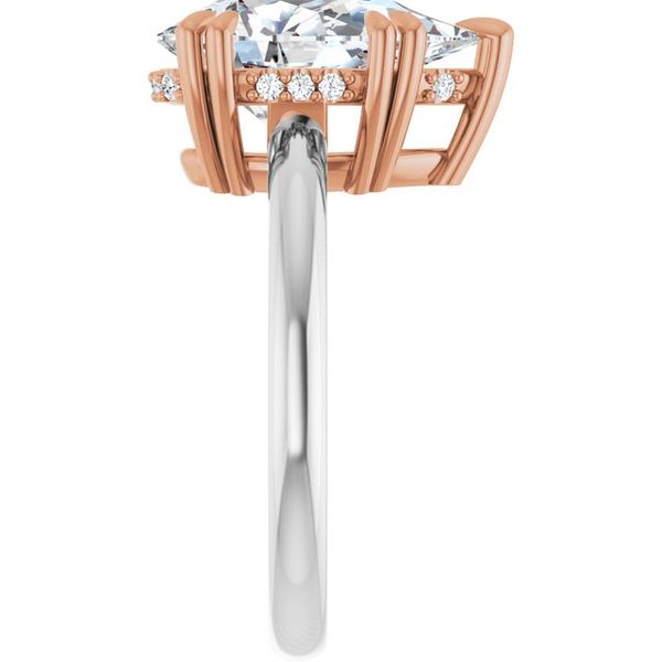 Double Claw-Prong Engagement Ring Image 4 Blue Water Jewelers Saint Augustine, FL