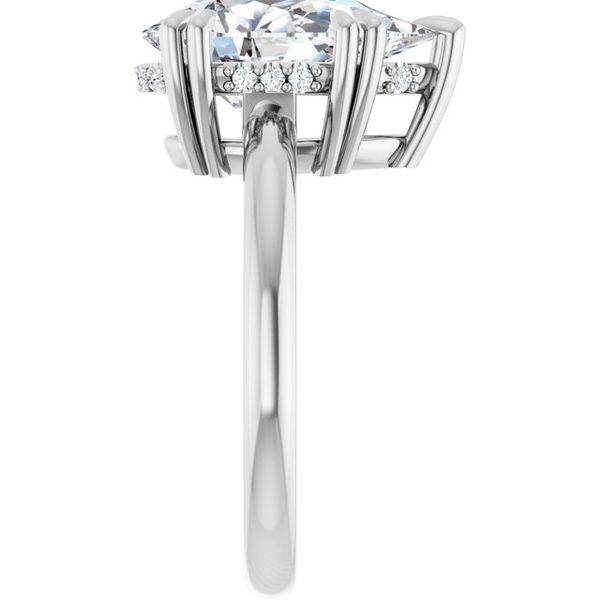 Double Claw-Prong Engagement Ring Image 4 Blue Water Jewelers Saint Augustine, FL