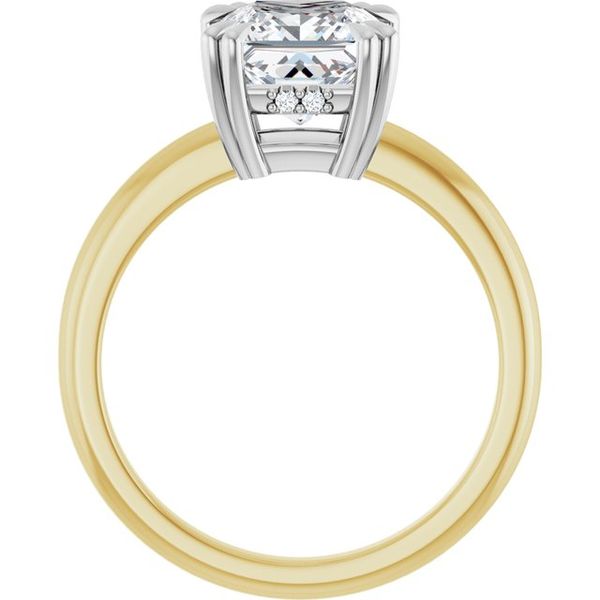 Double Claw-Prong Engagement Ring Image 2 Blue Water Jewelers Saint Augustine, FL