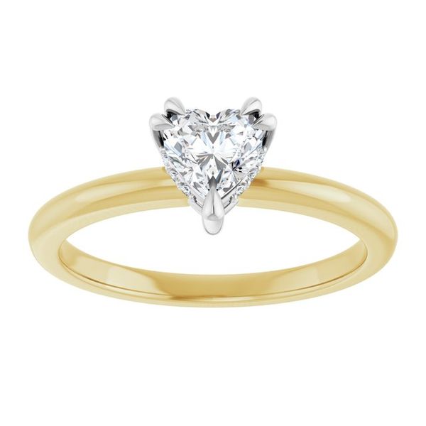 Double Claw-Prong Engagement Ring Image 3 Vulcan's Forge LLC KANSAS CITY, MO