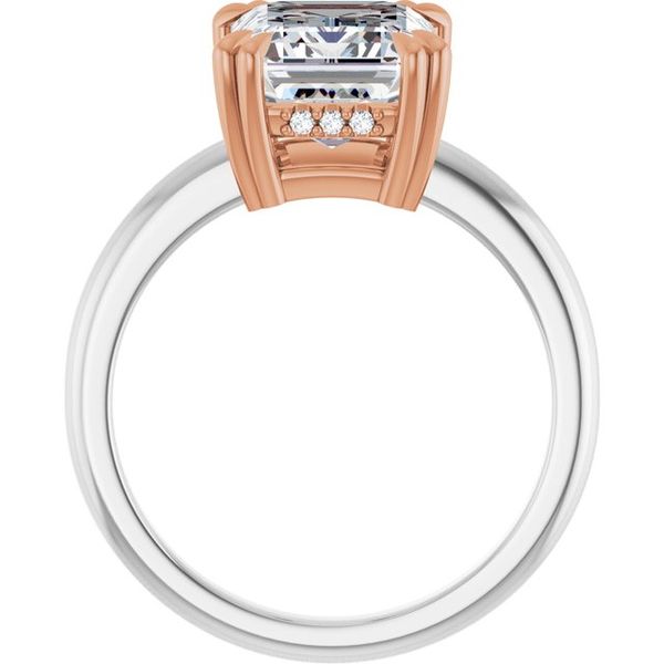 Double Claw-Prong Engagement Ring Image 2 Blue Water Jewelers Saint Augustine, FL
