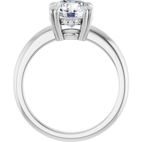 Double Claw-Prong Engagement Ring Image 2 Blue Water Jewelers Saint Augustine, FL