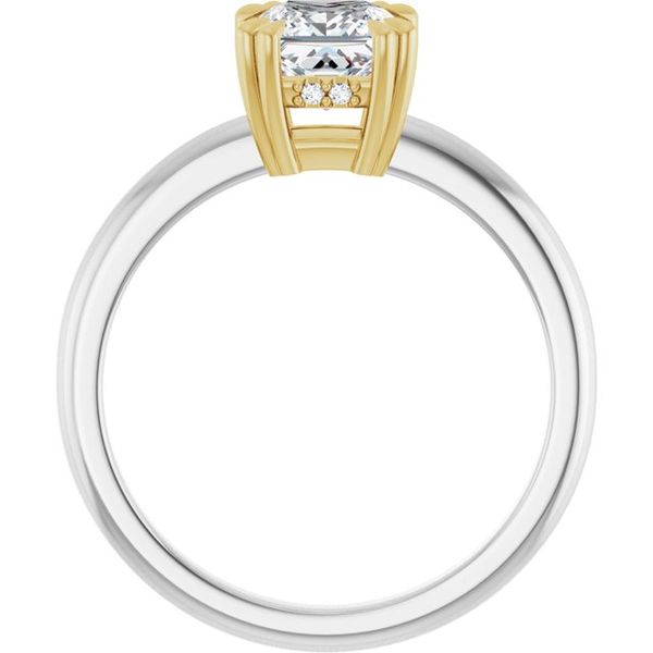 Double Claw-Prong Engagement Ring Image 2 Blocher Jewelers Ellwood City, PA