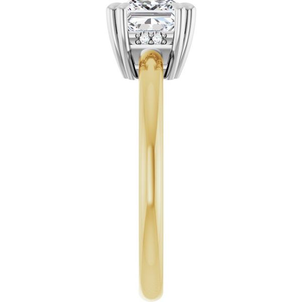 Double Claw-Prong Engagement Ring Image 4 Blue Water Jewelers Saint Augustine, FL