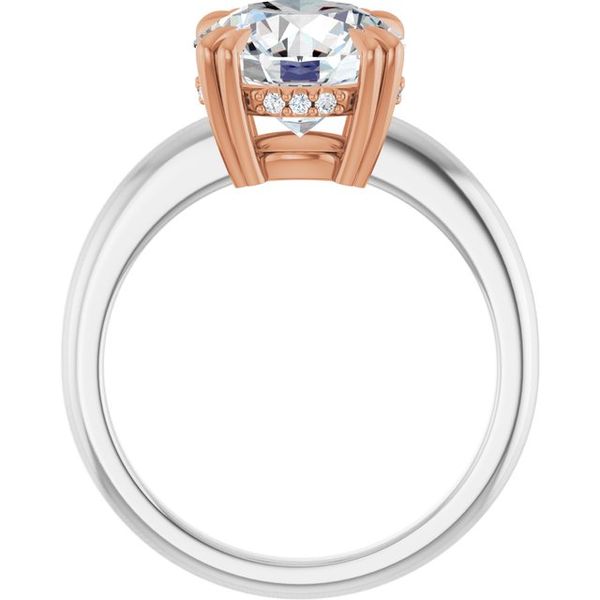 Double Claw-Prong Engagement Ring Image 2 Blue Water Jewelers Saint Augustine, FL